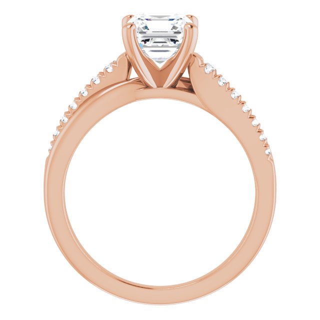 Rose Gold-Asscher