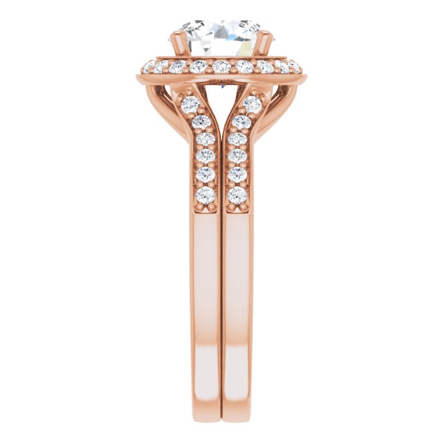 Rose Gold-Round