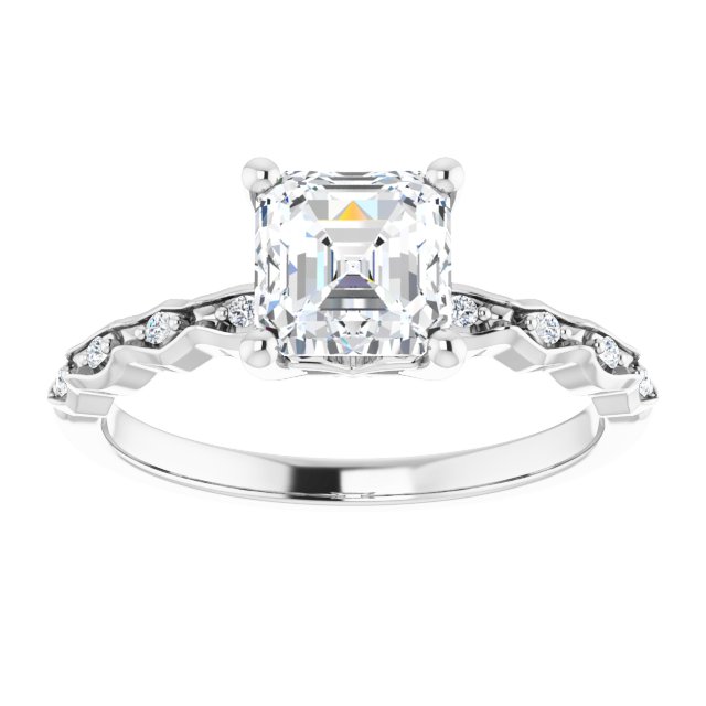 White Gold-Asscher