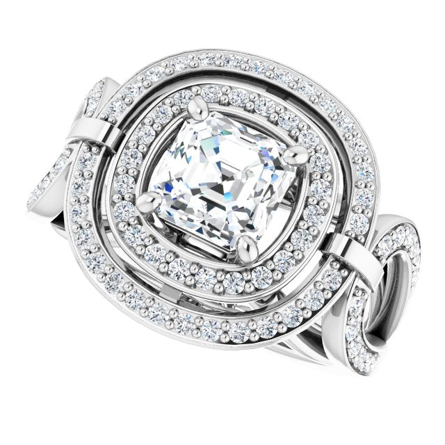 White Gold-Asscher