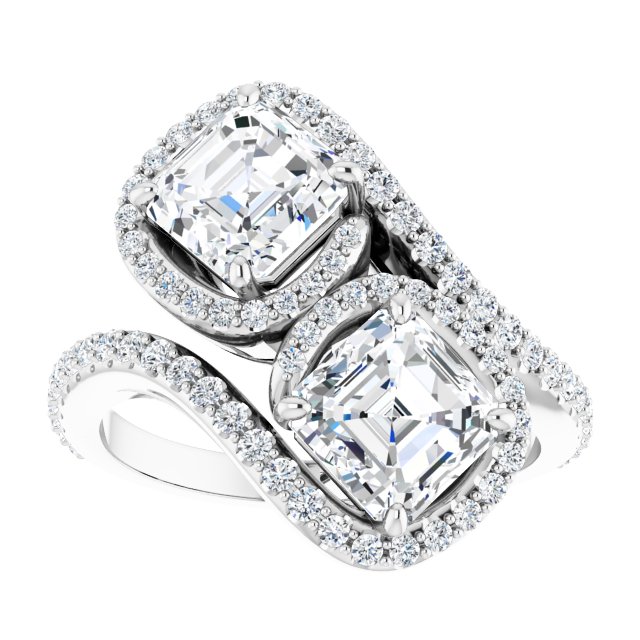 White Gold-Asscher