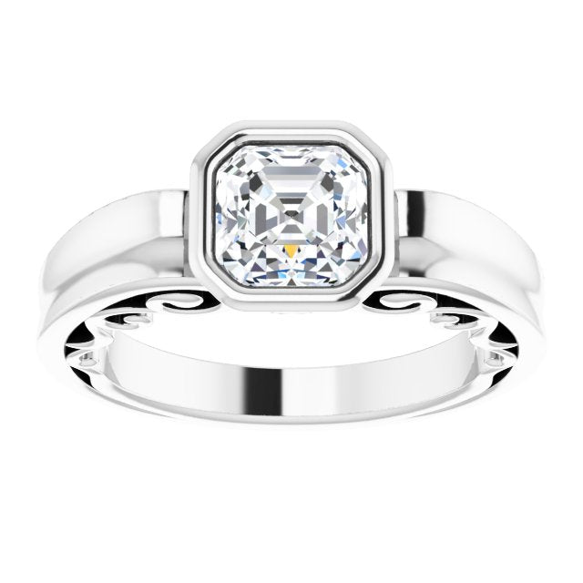 White Gold-Asscher