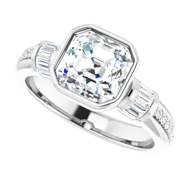 White Gold-Asscher