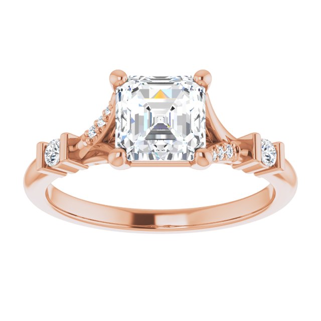 Rose Gold-Asscher