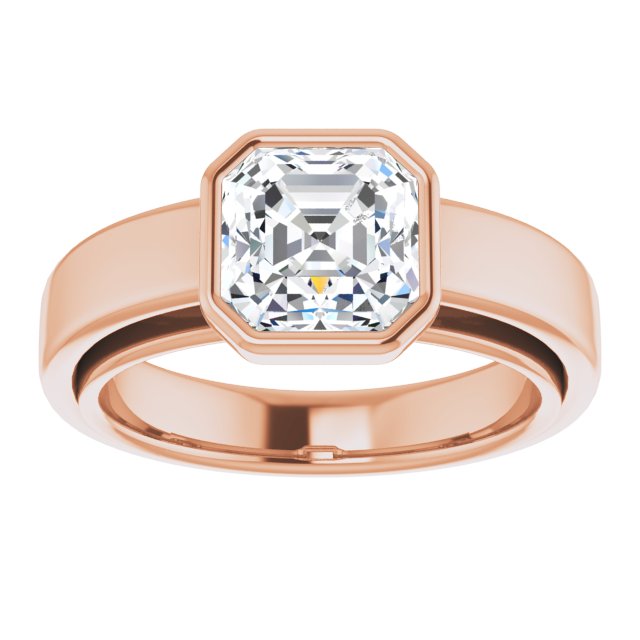 Rose Gold-Asscher