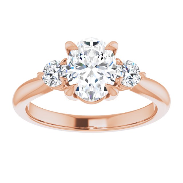 Rose Gold-Oval