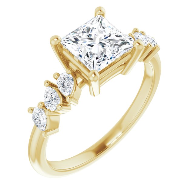 Yellow Gold-Square