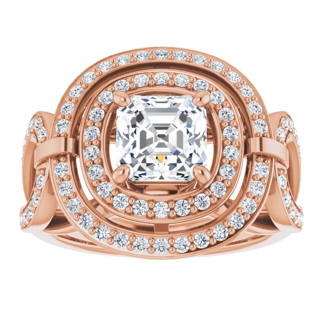 Rose Gold-Asscher