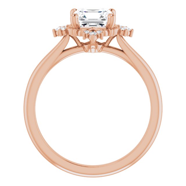 Rose Gold-Asscher