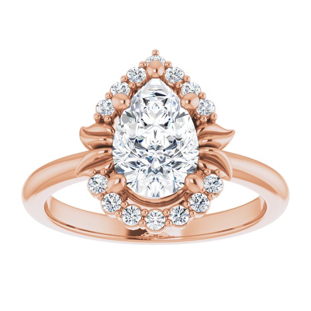 Rose Gold-Pear