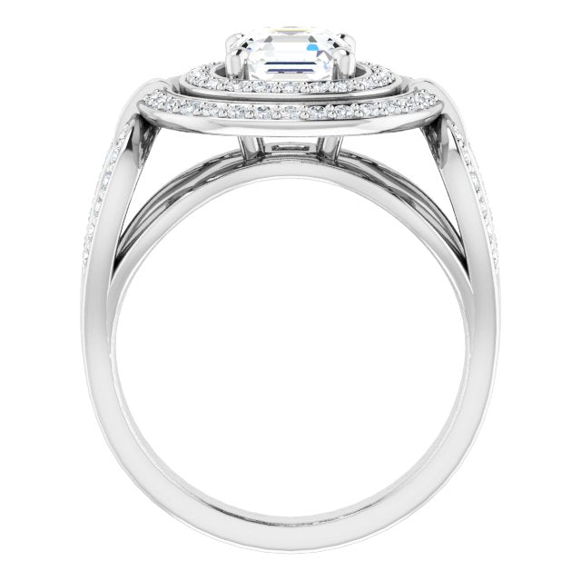 White Gold-Asscher