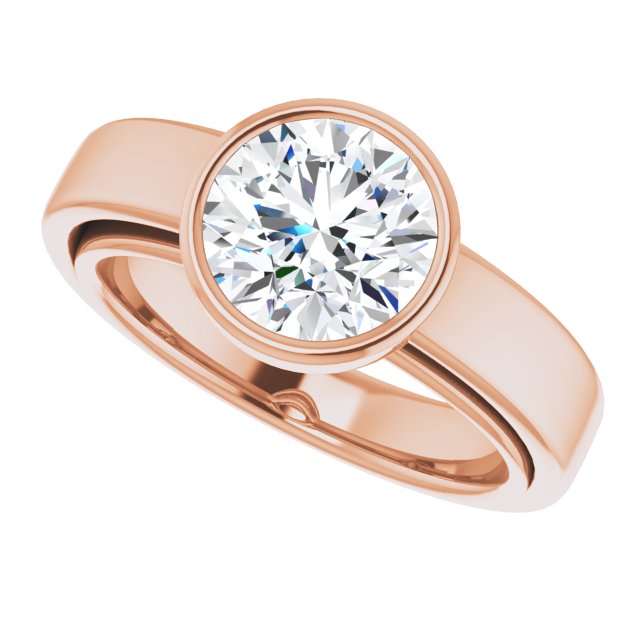 Rose Gold-Round