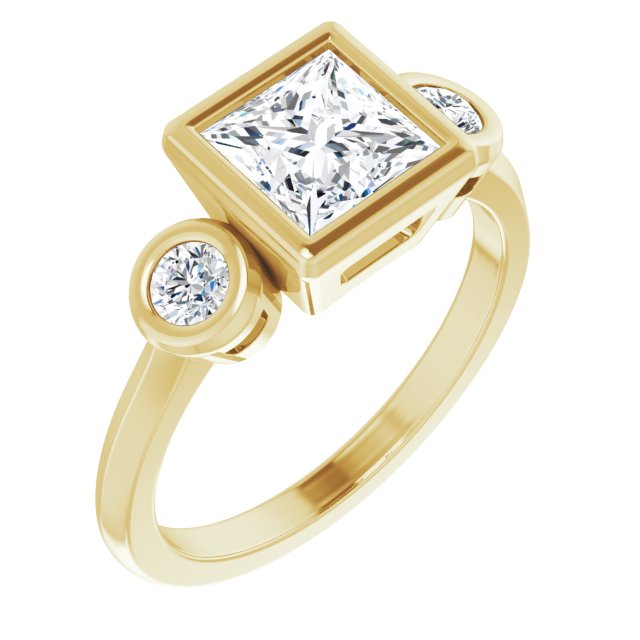 Yellow Gold-Square