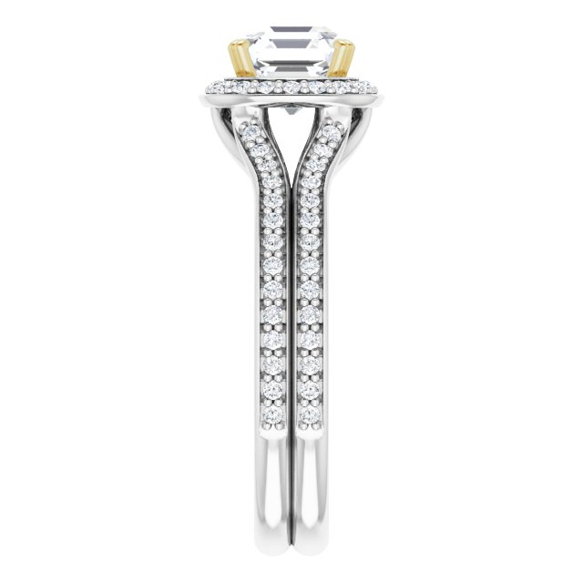 White Gold-Asscher