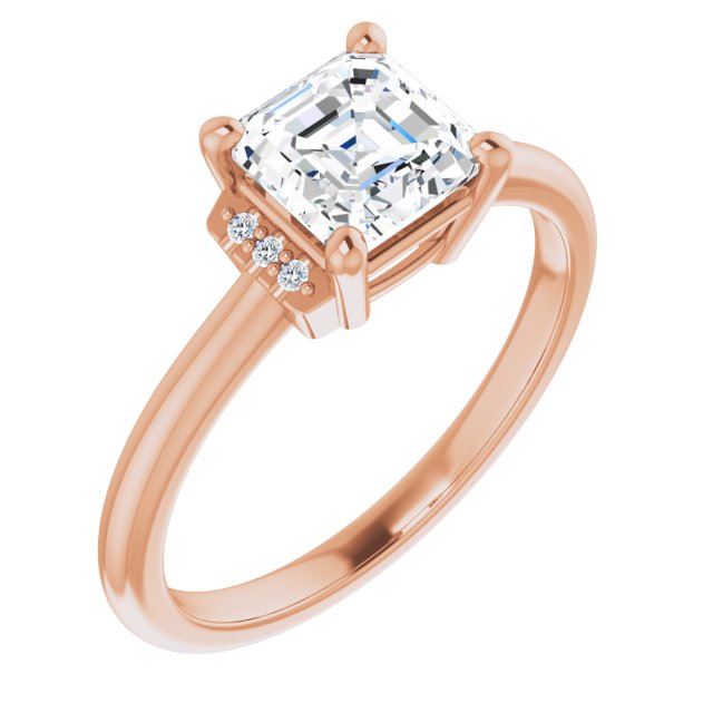 Rose Gold-Asscher