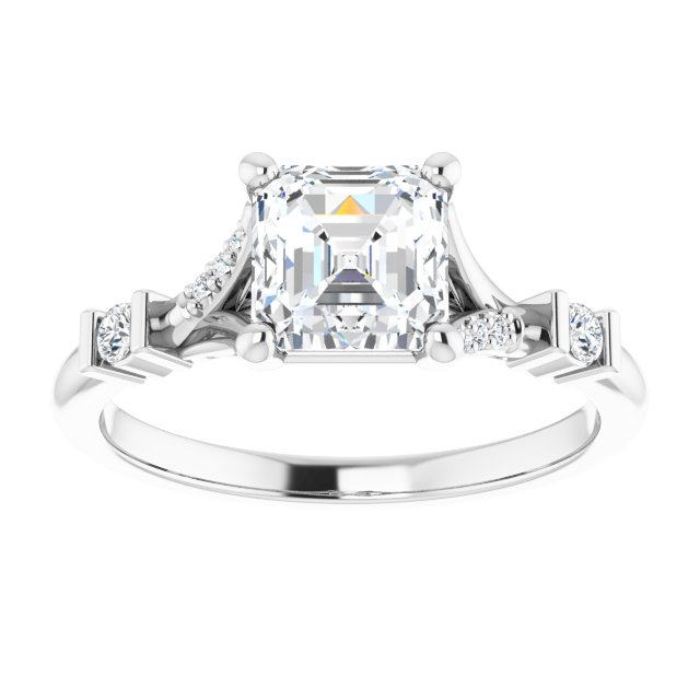 White Gold-Asscher