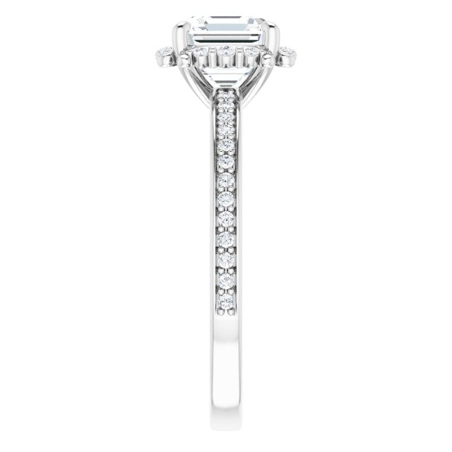 White Gold-Asscher