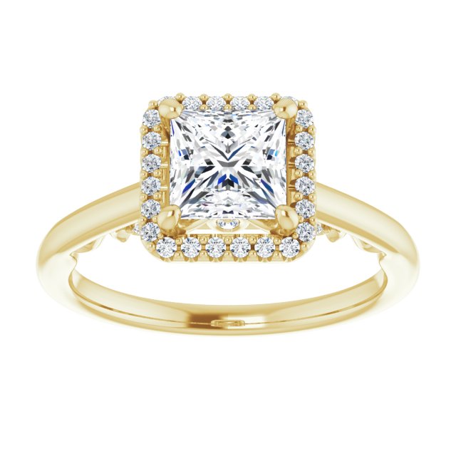 Yellow Gold-Square