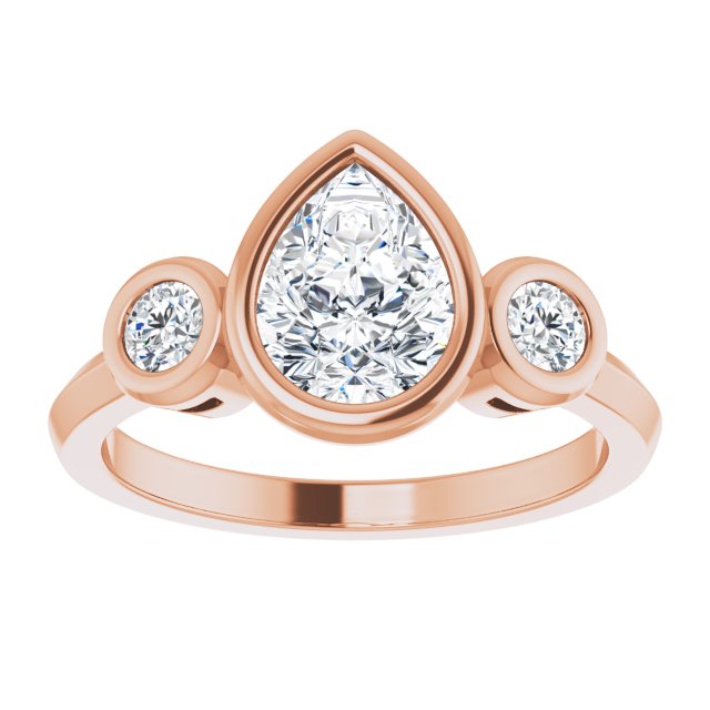 Rose Gold-Pear