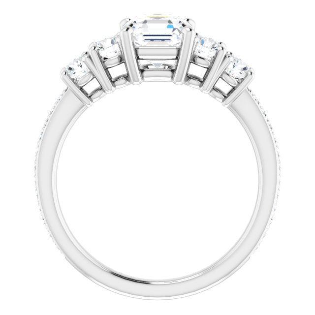 White Gold-Asscher