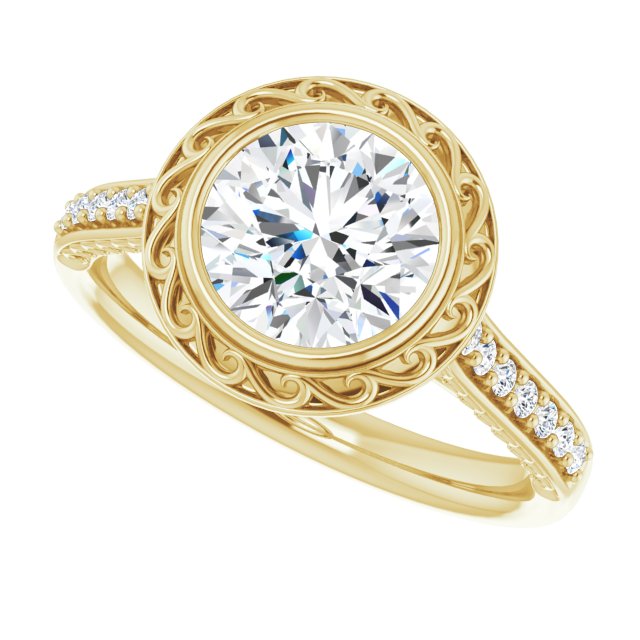 Yellow Gold-Round