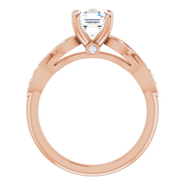 Rose Gold-Asscher