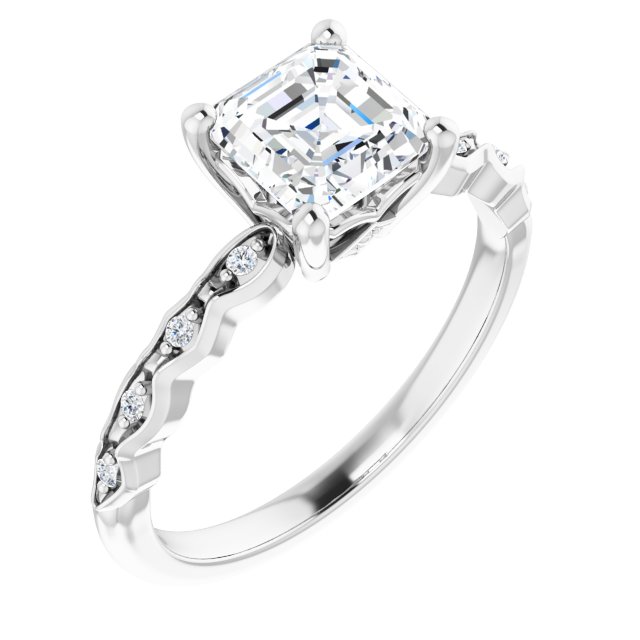 White Gold-Asscher