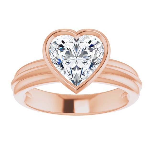 Rose Gold-Heart