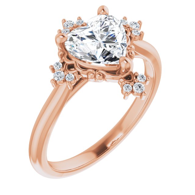 Rose Gold-Heart