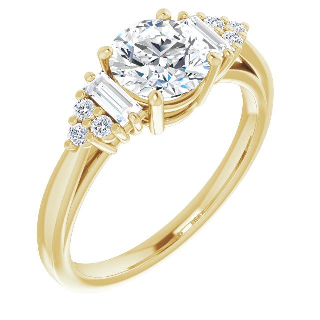 Yellow Gold-Round