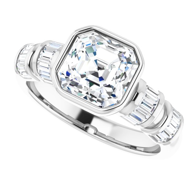 White Gold-Asscher