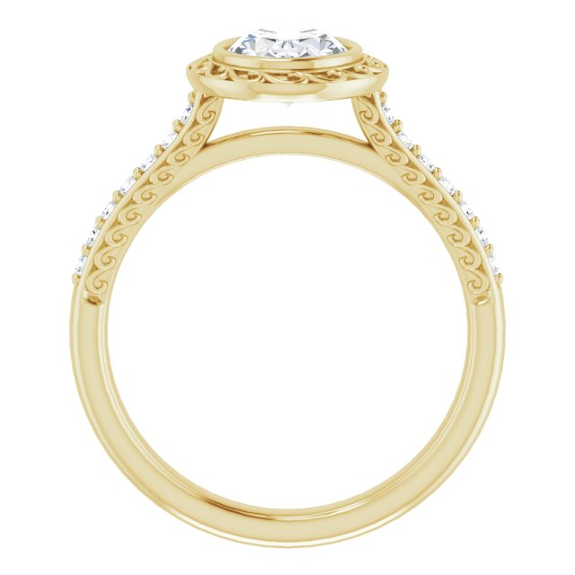 Yellow Gold-Oval