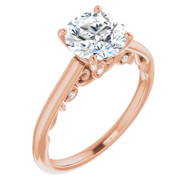 Rose Gold-Round