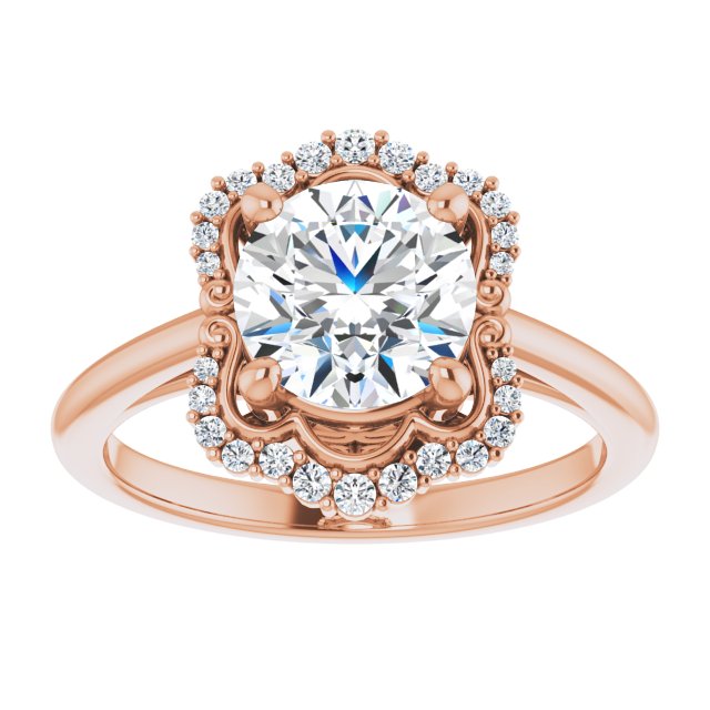 Rose Gold-Round