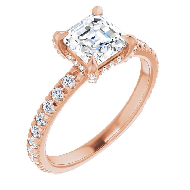 Rose Gold-Asscher