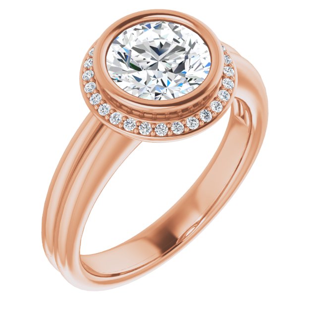 Rose Gold-Round