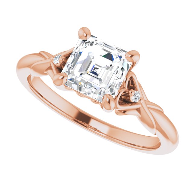 Rose Gold-Asscher