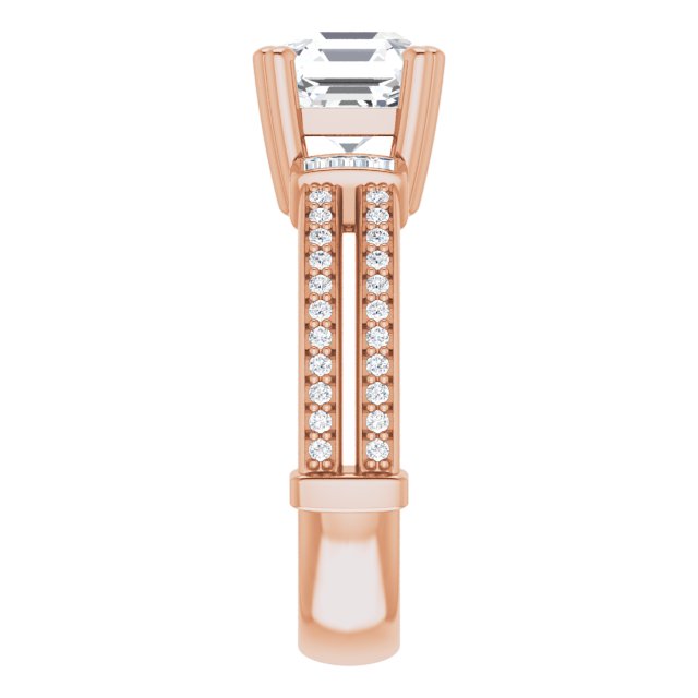 Rose Gold-Asscher