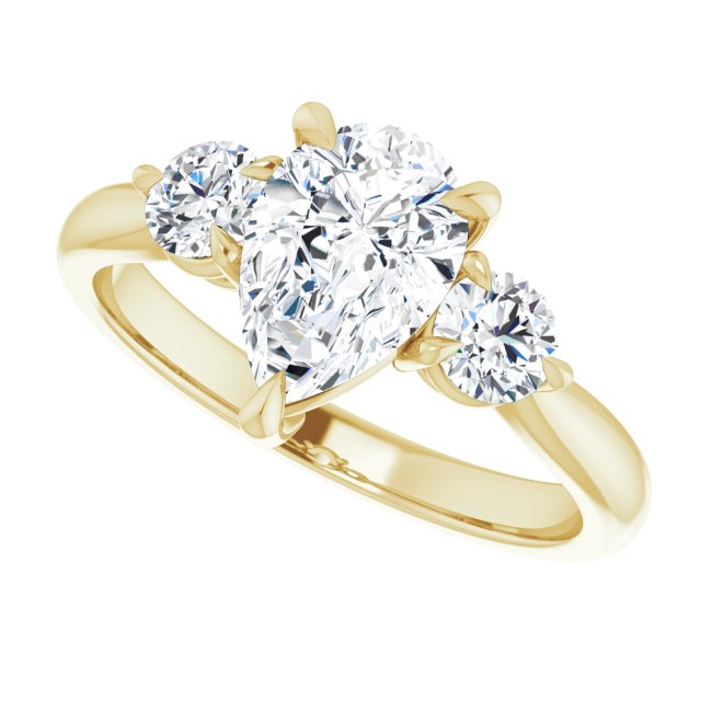 Yellow Gold-Pear