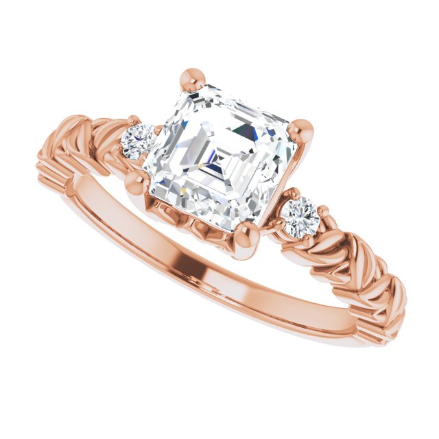 Rose Gold-Asscher