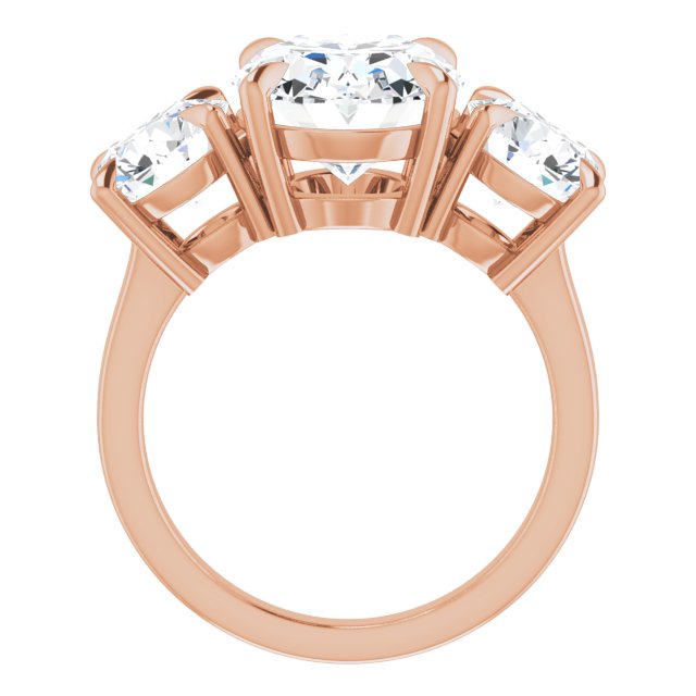Rose Gold-Oval