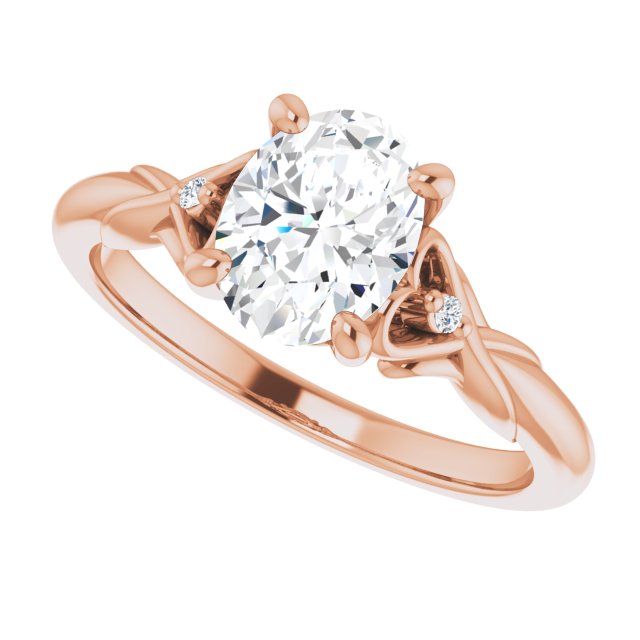 Rose Gold-Oval