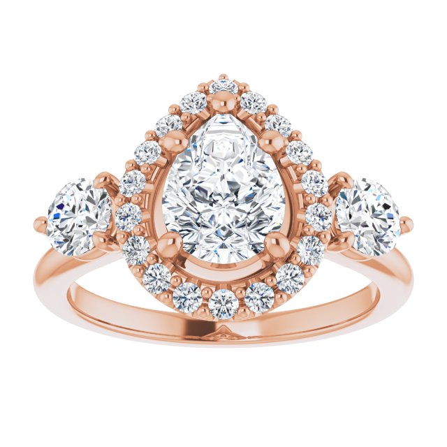 Rose Gold-Pear