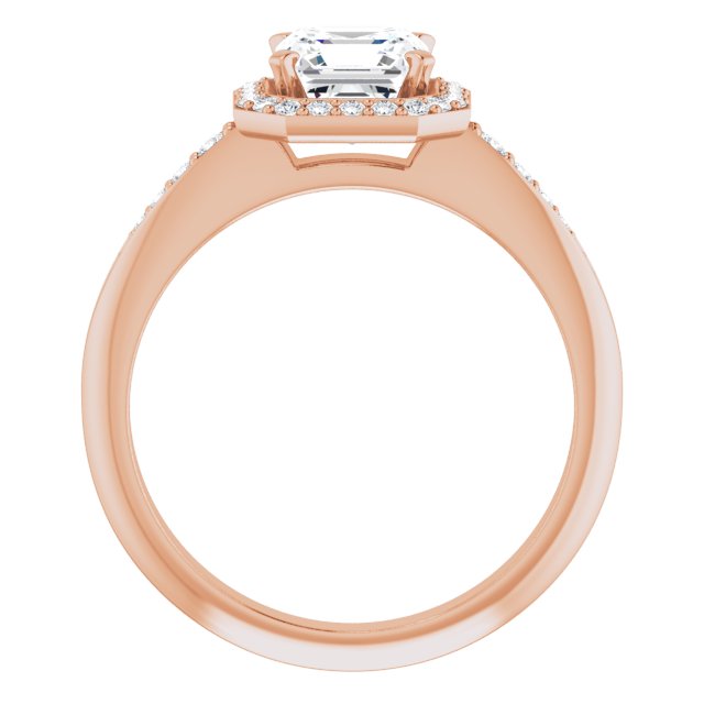 Rose Gold-Asscher