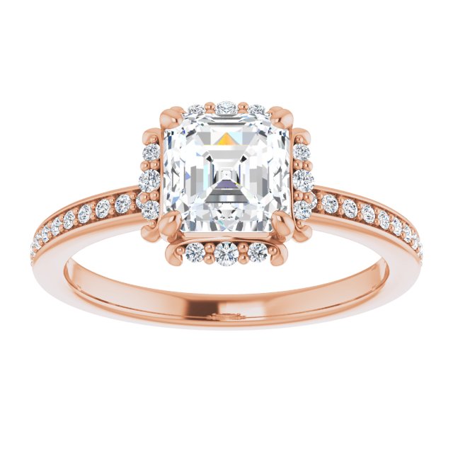 Rose Gold-Asscher