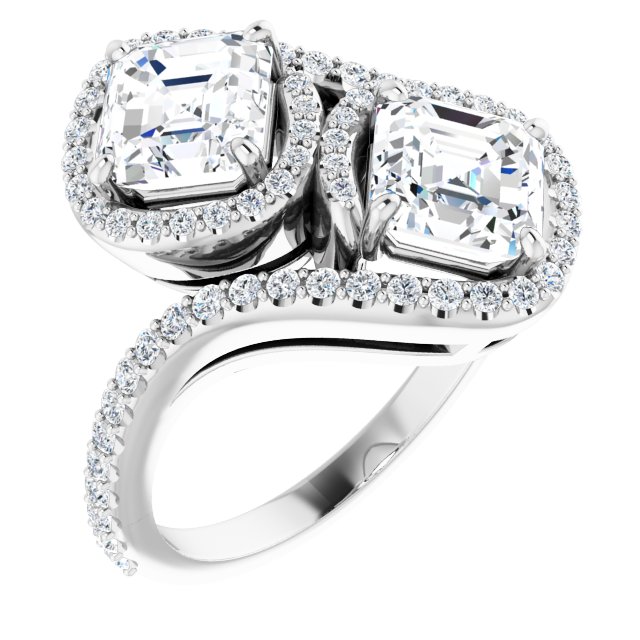 White Gold-Asscher