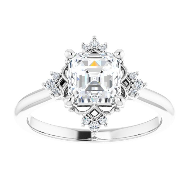 White Gold-Asscher