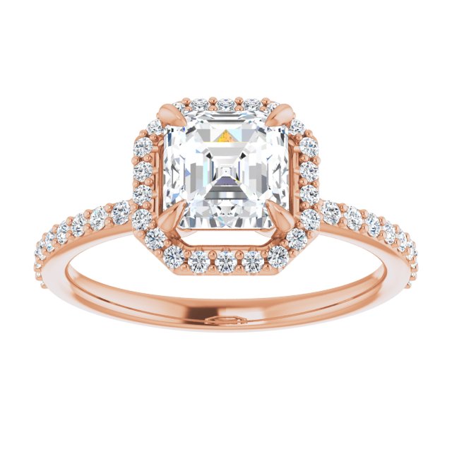 Rose Gold-Asscher