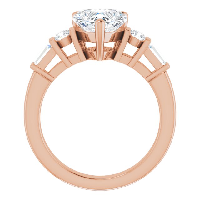 Rose Gold-Heart