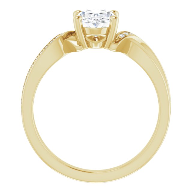 Yellow Gold-Oval